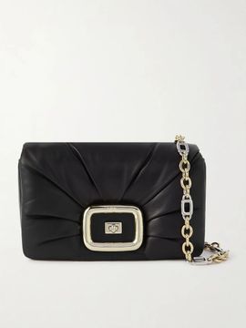 ROGER VIVIER Vic' Choc Me padded leather shoulder bag
