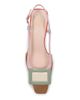 Roger Vivier Women's 45MM Lacquered Suede Slingback Pumps - 4