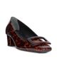 Roger Vivier Women's Belle Vivier 45MM Tortoiseshell-Print Patent Leather Pumps - 2