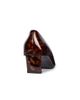 Roger Vivier Women's Belle Vivier 45MM Tortoiseshell-Print Patent Leather Pumps - 3