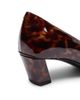 Roger Vivier Women's Belle Vivier 45MM Tortoiseshell-Print Patent Leather Pumps - 7