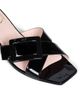 Roger Vivier Women's BV Cross Tonal 45MM Leather Mules - 5