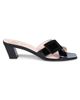 Roger Vivier Women's BV Cross Tonal 45MM Leather Mules - 7