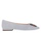 Roger Vivier Women's Gommettine Point Toe Suede Ballerina Flats - 2