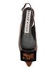 Roger Vivier Women's Gommettine Snakeskin-Embossed Leather Ballerina Flats - 4