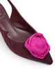 Roger Vivier Women's I Love Vivier 45MM Rose Suede Slingback Pumps - 5