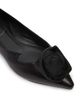 Roger Vivier Women's I Love Vivier Rose Leather Ballerina Flats - 6