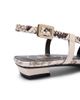 Roger Vivier Women's Snakeskin-Embossed Trim Leather Slingback Pumps - 6