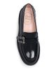 Roger Vivier Women's Viv Rangers Strass 25MM Patent Leather Loafers - 4