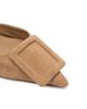 Roger Vivier Women's Viv Ville 85MM Suede D'Orsay Pumps - 5