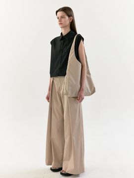 ROH SEOUL Annie Nylon Hobo Bag_Beige