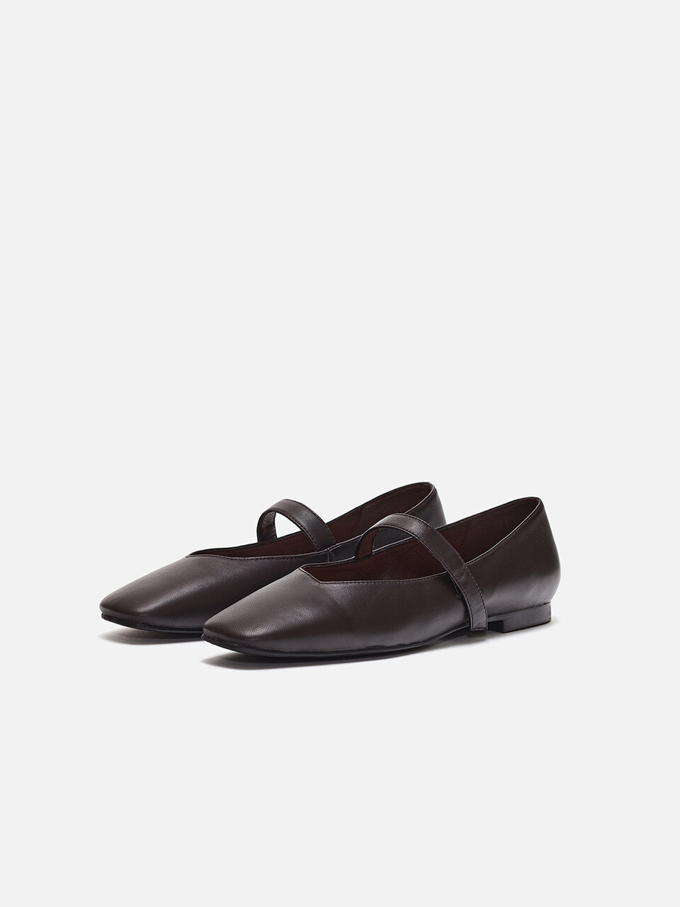 ROH SEOUL Rowie Mary jane shoes_Umber