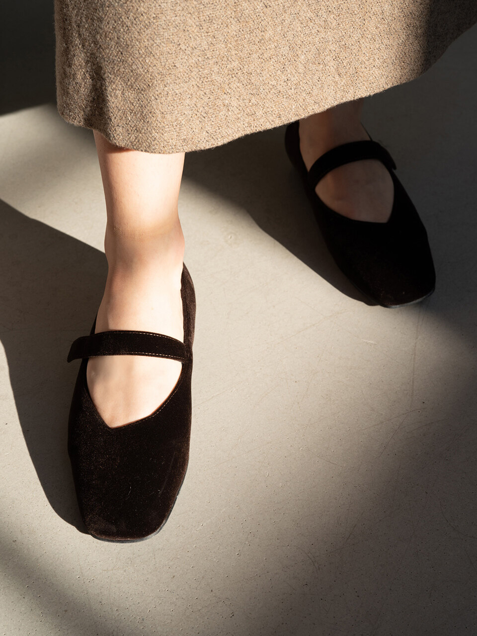 ROH SEOUL Rowie Mary jane Shoes_Velvet Umber