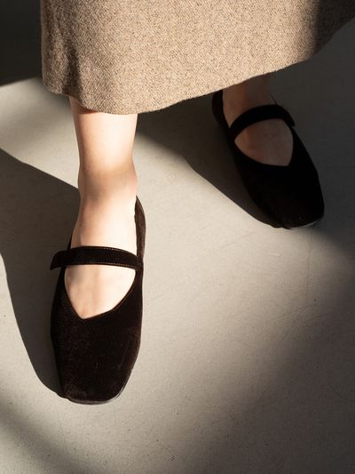 ROH SEOUL Rowie Mary jane Shoes_Velvet Umber