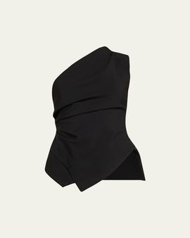 Rohe Draped One-Shoulder Top