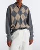 Rohe RÃ³he Argyle wool-blend polo sweater - 2
