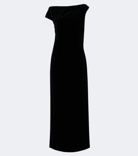 Rohe Róhe Asymmetric cotton velvet gown