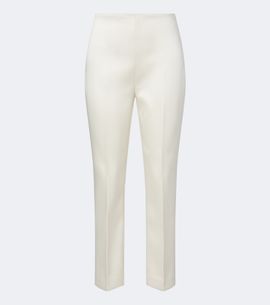 Rohe RÃ³he Bridal cigarette-leg satin