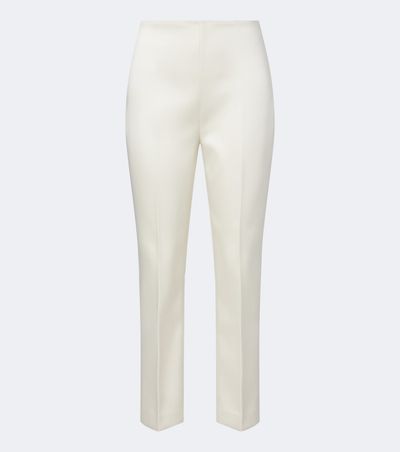 Rohe RÃ³he Bridal cigarette-leg satin