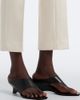Rohe RÃ³he Bridal cigarette-leg satin - 4