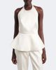 Rohe RÃ³he Bridal peplum halterneck top - 2