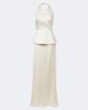 Rohe RÃ³he Bridal peplum satin gown - 1