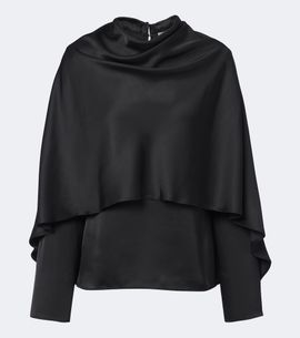 Rohe Róhe Caped satin top