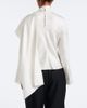 Rohe RÃ³he Caped silk satin turtleneck top - 5