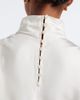 Rohe RÃ³he Caped silk satin turtleneck top - 6