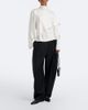 Rohe RÃ³he Caped silk satin turtleneck top - 7