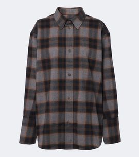 Rohe Róhe Checked cotton flannel shirt