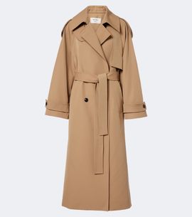 Rohe RÃ³he Cotton and wool-blend belted coat