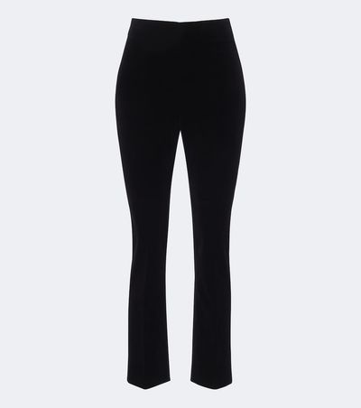 Rohe Róhe Cotton velvet cigarette-leg pants