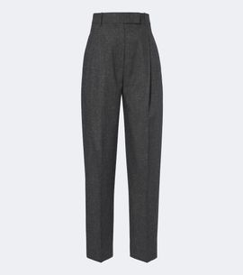 Rohe Róhe Daria pleated wool-blend straight pants