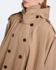 Rohe Róhe Double-breasted cotton cape - 3
