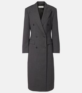 Rohe Róhe Double-breasted virgin wool coat