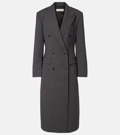Rohe Róhe Double-breasted virgin wool coat