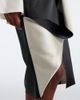 Rohe Róhe Draped asymmetric satin midi skirt - 4