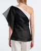Rohe RÃ³he Draped one-shoulder silk top - 5
