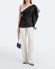 Rohe RÃ³he Draped one-shoulder silk top - 7