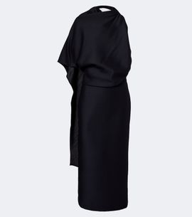 Rohe RÃ³he Draped open-back midi dress