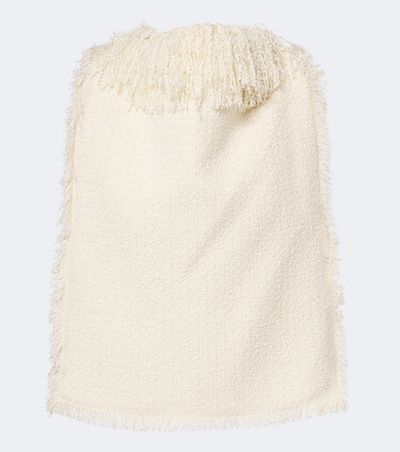 Rohe Róhe Fringed bouclé top