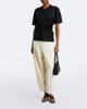 Rohe RÃ³he Gathered cotton and silk-blend t-shirt - 5