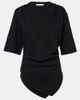Rohe Róhe Gathered cotton T-shirt - 1