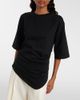 Rohe Róhe Gathered cotton T-shirt - 3