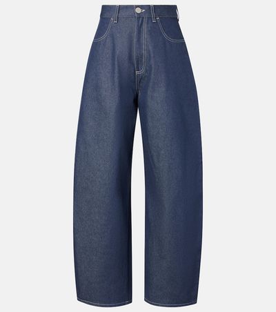 Rohe RÃ³he High-rise barrel-leg jeans