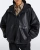 Rohe Róhe Hooded oversized leather jacket - 2