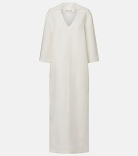 RHE - Pleated woven maxi dress RHE - Pleated woven maxi dress