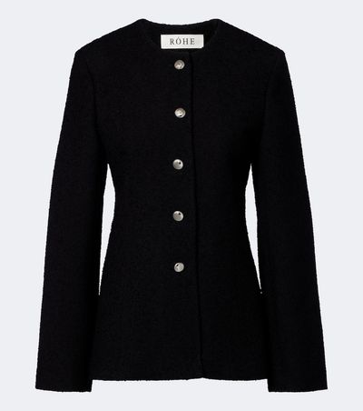 Rohe RÃ³he Knitted wool-blend cardigan