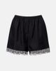 Rohe Róhe Lace-trimmed silk shorts - 1